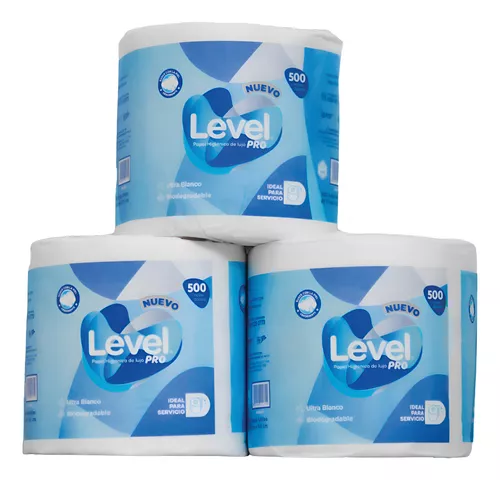 [H24101] PAQUETE HIGIENICO DE LUJO LEVEL PRO 48pz/500